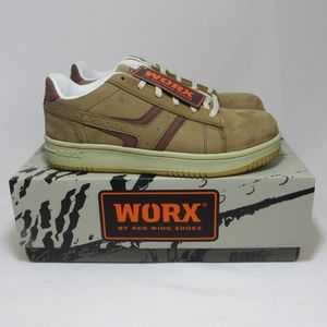 Red Wing Worx Leather SD Work Safety Shoes Steel
